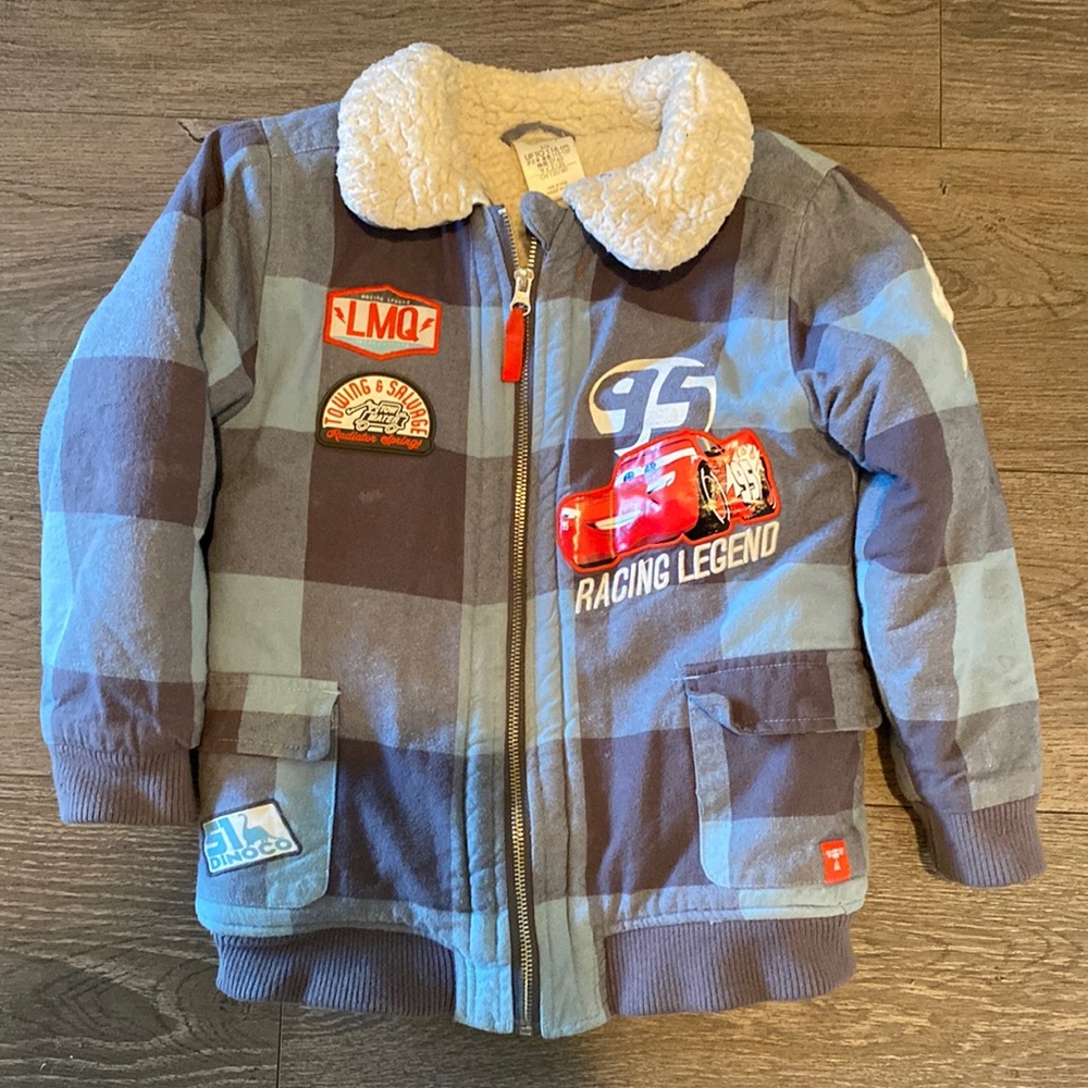 Boys lightening mc queen jacket
